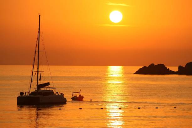 istock Sunset in Oludeniz, Fethiye 1295048270