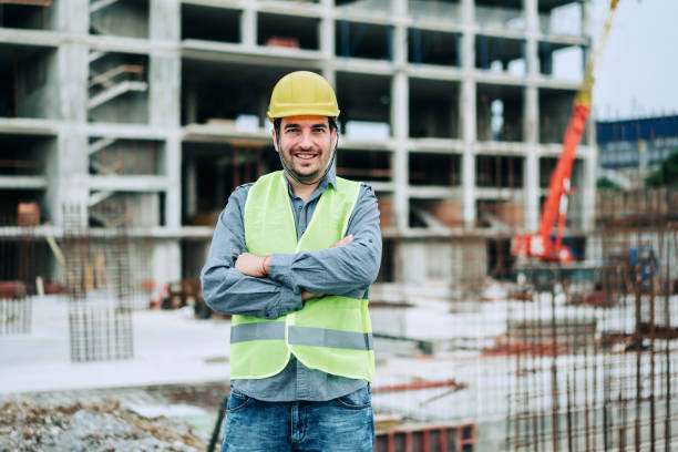 istock Portrait of a young architect on a construction site 1295051825