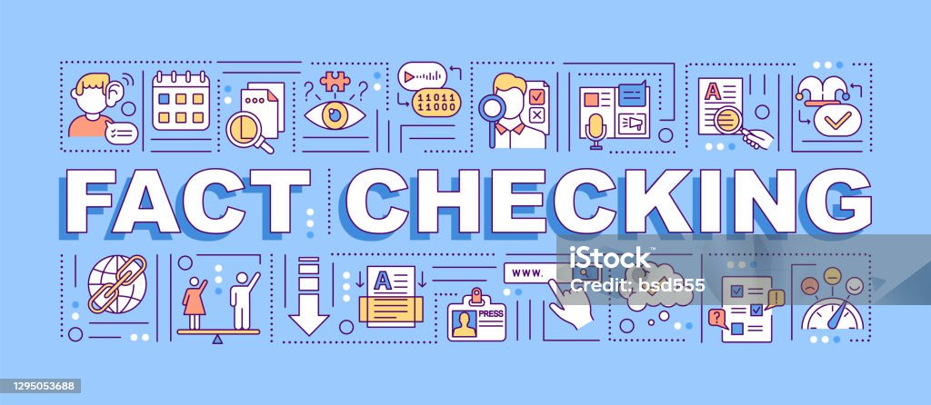 Acronym For Fact Checking Fact Checking Word Concepts Banner Stock Illustration - Download Image ...