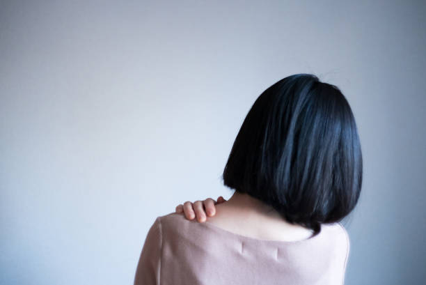 istock A woman who is terribly tired and depressed. 1295058406