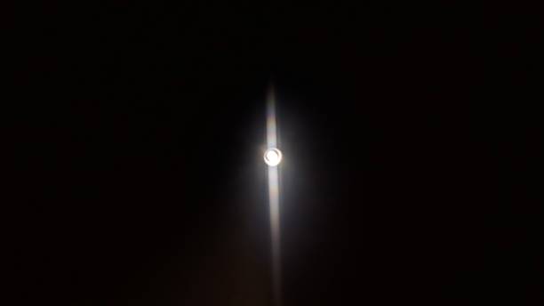 istock A lamp with flare looks like a black hole 1295079208