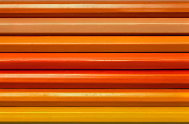 Warm and hot colors- yellow and orange