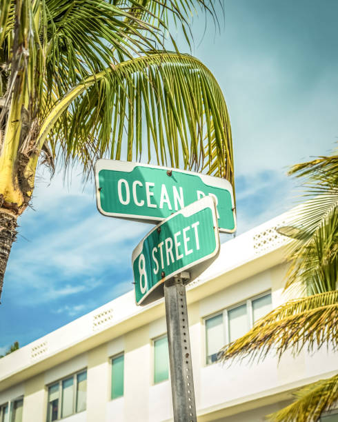 istock Ocean Drive Sign Miami Florida 1295083339