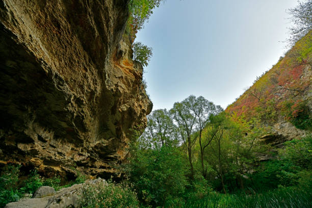 Not far from the village is the gorge of the landscape reserve \