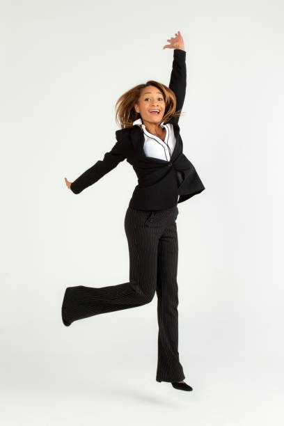 istock Business Person Jumping 1295086571
