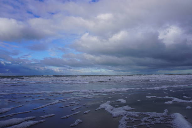 istock The beach, sea, water, sand and clouds 1295091206