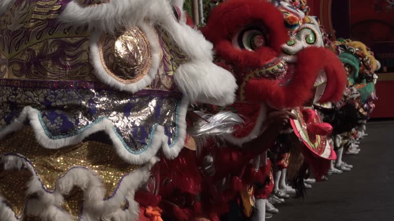 Lion dance