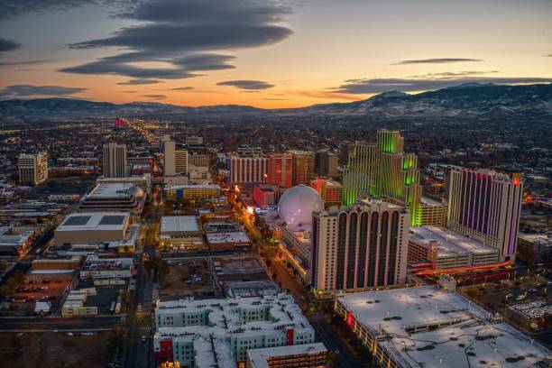 istock Reno is the other, lesser known Gambling Oasis in Nevada 1295113421