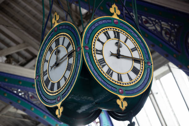 istock Smithfield Market Clocks London 1295113529