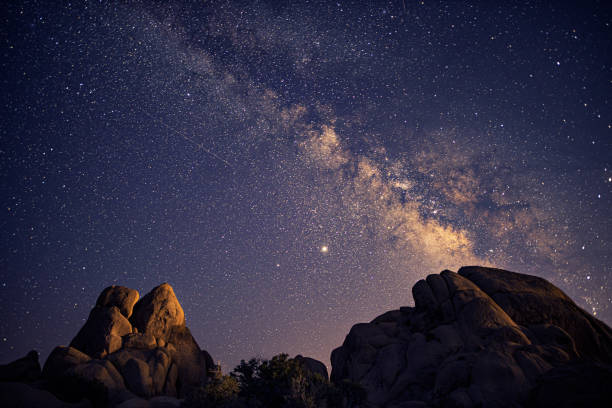 istock Milky Way Night Sky in Joshua Tree 1295115012