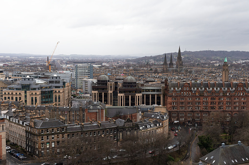 Picture of historic building in Edinburgh, Scotland