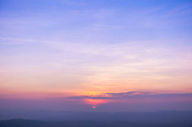 istock Sun rise and sun set sky background 1295182197