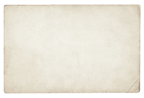 istock Old blank paper isolated 1295201916