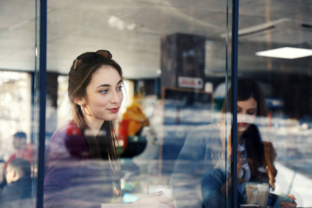 istock Women in a cafe 1295209924