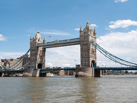 Tower Bridge and River Thames London Uk