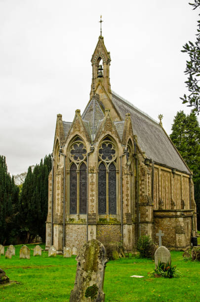 istock Church of Saint Mary, Itchen Stoke, View from the East 1295211892