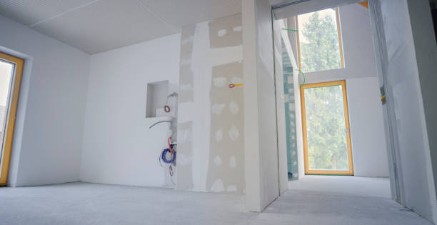 вид интерьера дома - home addition plasterboard home improvement home interior стоковые фото и изображения