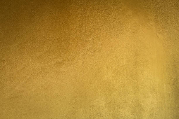 istock Old grunge golden wall, Yellow texture background. 1295226088