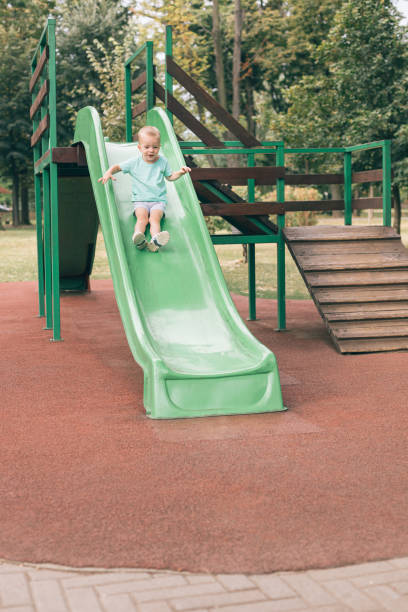 istock Little Boy On The Playground 1295230744