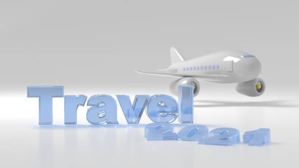 istock 3D illustration about life and travel. 1295231384