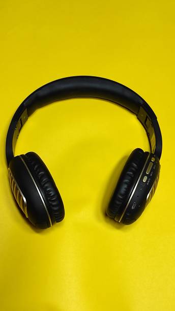 istock Headphone for music, call and radio 1295231490
