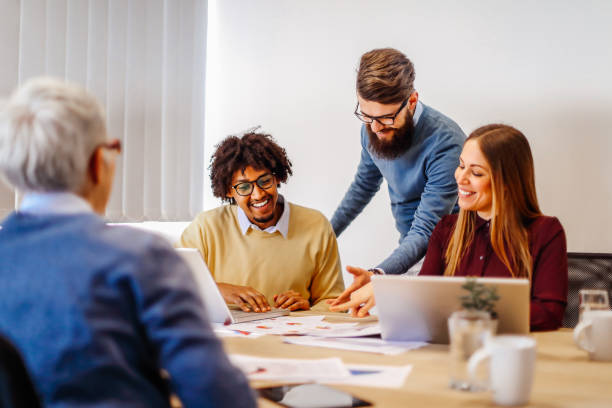 istock Business People Having a Meeting 1295257227