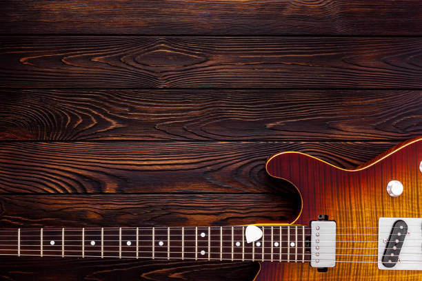 istock Beautiful electric guitar 1295257298