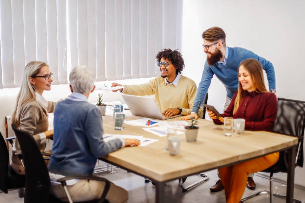 istock Business People Having a Meeting 1295257495