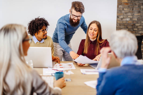 istock Business People Having a Meeting 1295257502