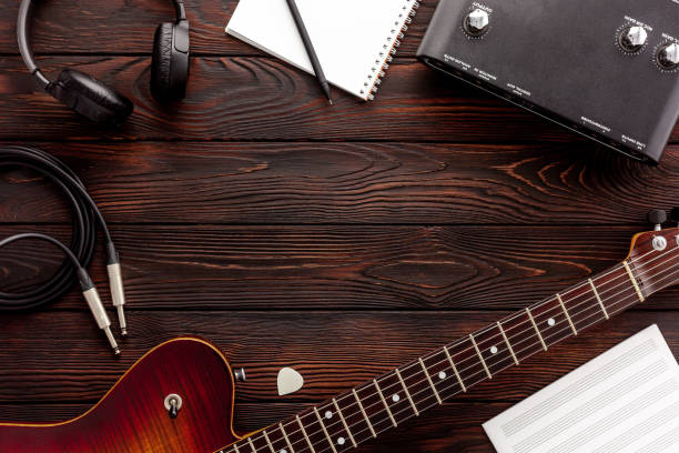 istock Beautiful electric guitar 1295257962