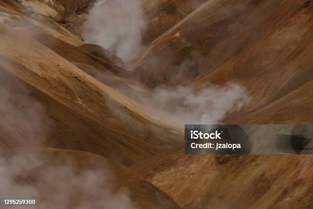 Kerlingarfjöll Geothermal Area Stock Photo - Download Image Now - Awe, Beauty, Beauty In Nature