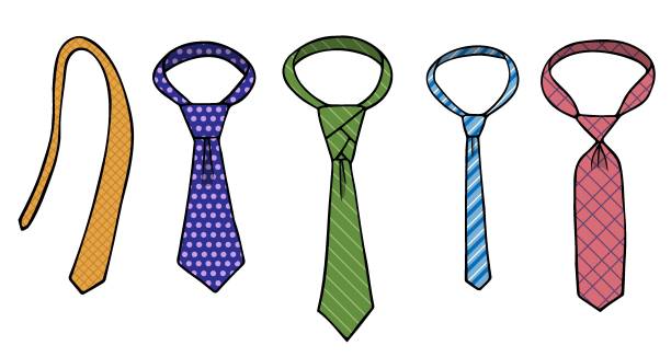 untied necktie