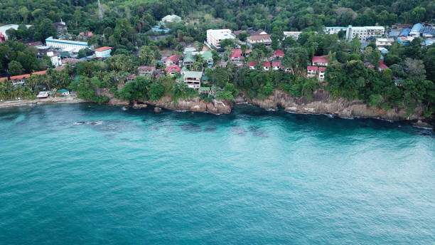 istock Dawn on Chang island. Turquoise clear water 1295291450