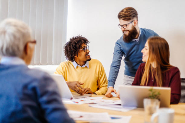 istock Business People Having a Meeting 1295299665