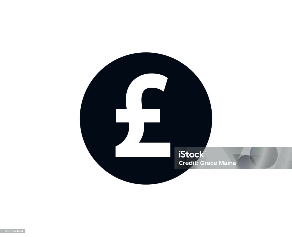 영국 파운드 통화 기호 영국 화폐 단위에 대한 스톡 벡터 아트 및 기타 이미지 - 영국 화폐 단위, 영국 통화, 아이콘 - Istock