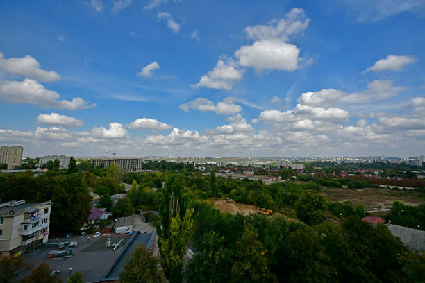Chisinau is a city in Eastern Europe, the capital of the Republic of Moldova. Here you can see how typical buildings of the Soviet period.
