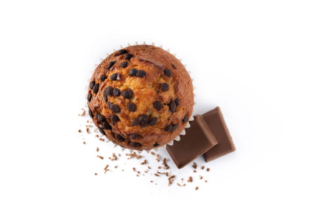 istock Just baked chocolate muffin packaged 1295335778