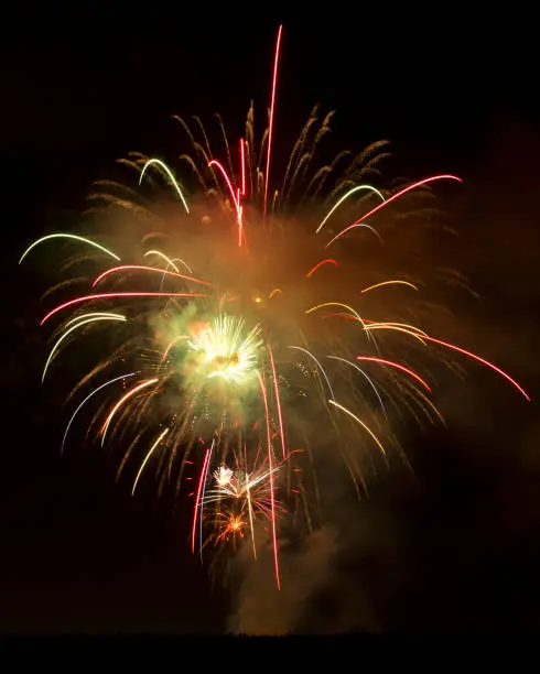 Photo of Fireworks Over Field