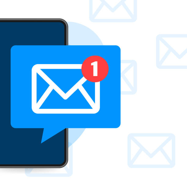 istock New message icon. Smartphone, mobile, laptop. New nessage in flat style. Vector illustration. 1295344118