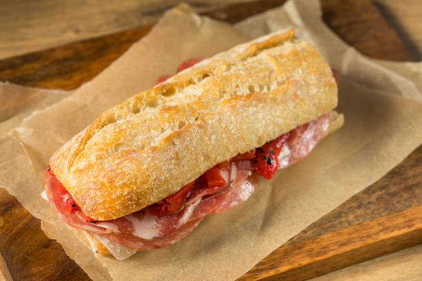 istock Homemade Spanish Ham Bocadillo Sandwich 1295351831