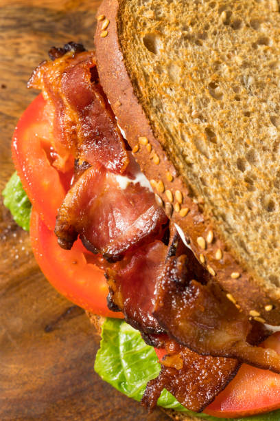 istock Homemade Bacon BLT Sandwich 1295353835