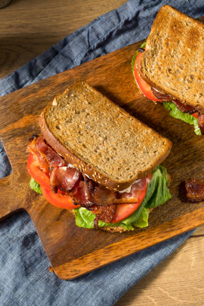 istock Homemade Bacon BLT Sandwich 1295354024