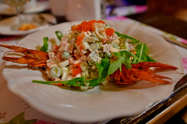 istock Delicious restaurant food and beautiful presentation. 1295354063