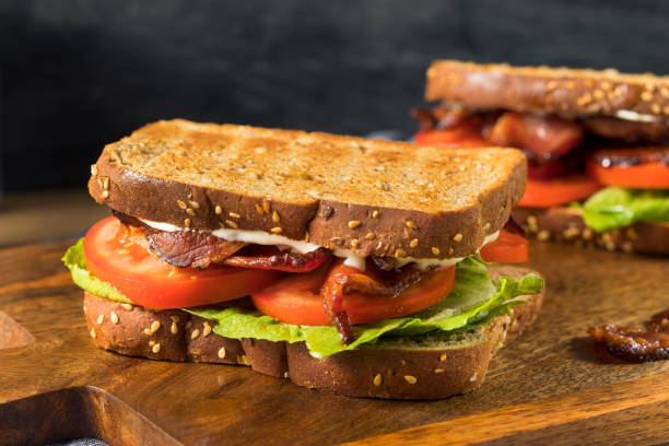 istock Homemade Bacon BLT Sandwich 1295354206