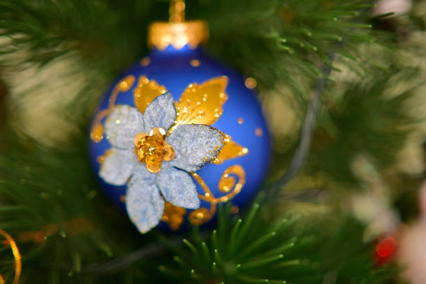 Blue Chrismas Ball