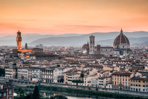 istock Florence, Italy at sunset. 1295381998