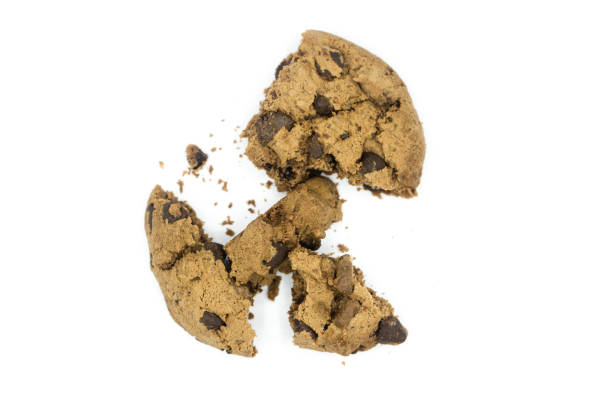 istock chocolate cookies isolated on white background top view 1295382985