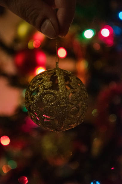 istock Christmas decoration with Christmas light 1295386320