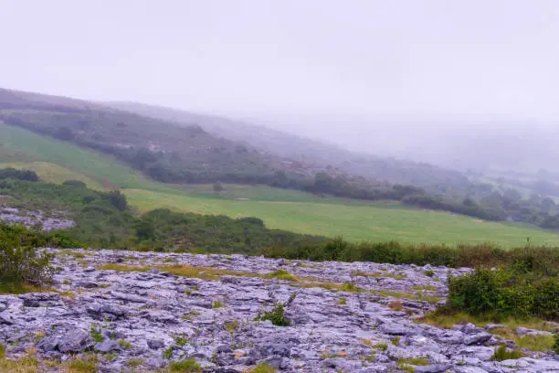 Photo of Cloudy Weather on Burren Ireland