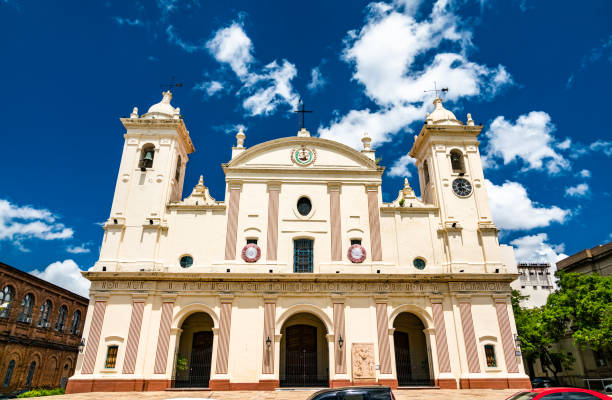 istock Asuncion Cathedral in Paraguay 1295389117